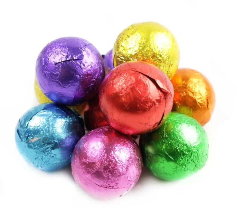 Milk Chocolate Foiled Balls