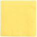 Enhance your dining experience with our 2-ply Light Yellow Beverage Napkins. This pack of 50 ensures you have plenty for your event. The light yellow color adds a touch of elegance, while the 2-ply design provides durability to handle any spills. Perfect for any occasion.