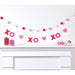 Add some love to your Valentine's Day decor with our XO Hearts Banners! Each set includes 2 banners, perfect for hanging on walls, mantels, or doorways. Made with high-quality materials, these banners will add a touch of romance to any celebration. Celebrate love with our Valentine's Day XO Hearts Banners!