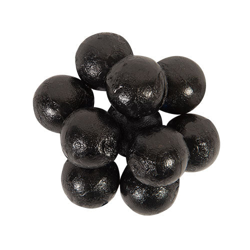 Indulge in a playful treat with our Milk Chocolate Black Foil Balls! Each 1.5lb bag contains delicious, creamy chocolate balls wrapped in shiny foil. 