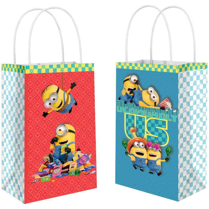 Despicable Me Printed Kraft Bags | 8ct