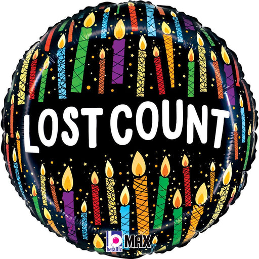 Lost Count Mylar Balloon, 18"