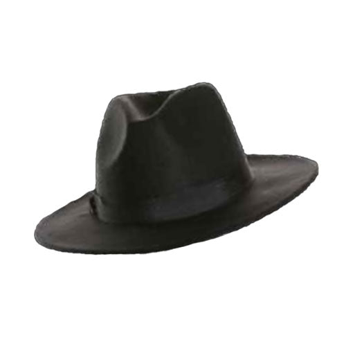 A Black Fedora Hat