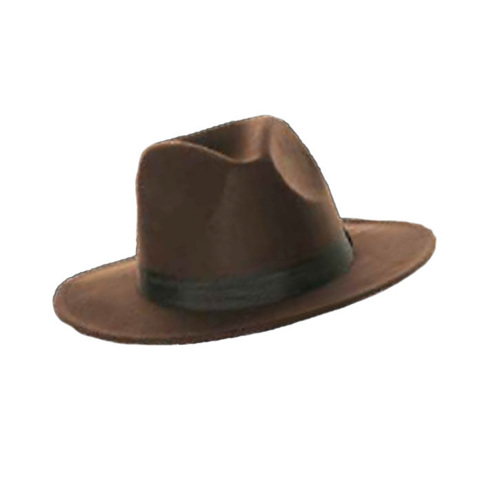 A Brown Fedora Hat