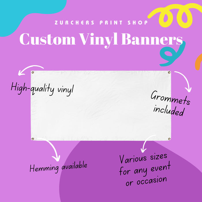 Custom Vinyl Banner | 1 ct