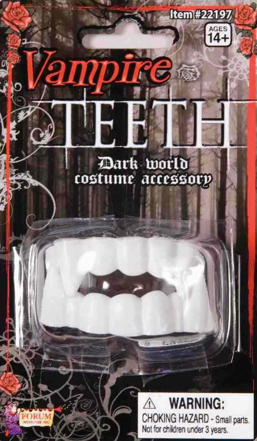 A package of costume Vampire Teeth.