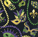 Mardi Gras Beaded Necklace Beverage Napkins | 16 ct