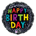 Birthday Doodles Mylar Balloon, 18"