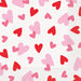 Valentine's Fluttering Hearts Lunch Napkins | 16 ct