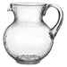 A 90.5 ounce Clear Hammered Margarita Pitcher.