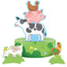 Farm Animals Honeycomb Center Piece | 3 ct