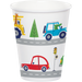 Transportation Time Paper Cups 9oz | 8 ct