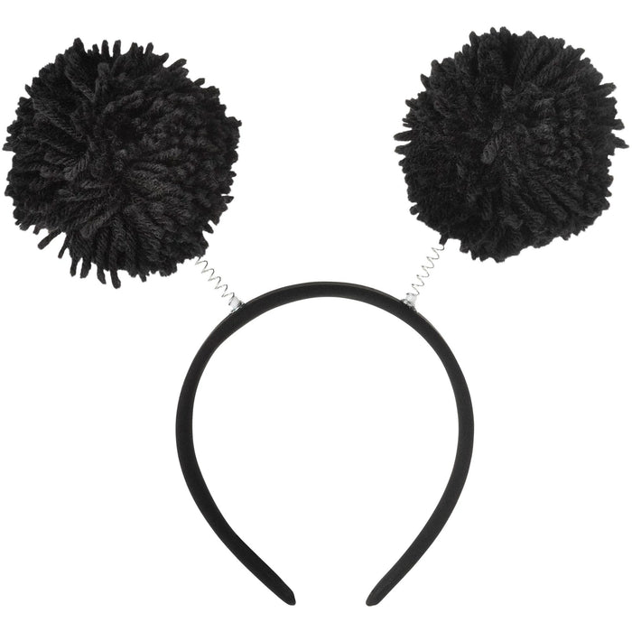 Black Pom Pom Headbopper | 1ct