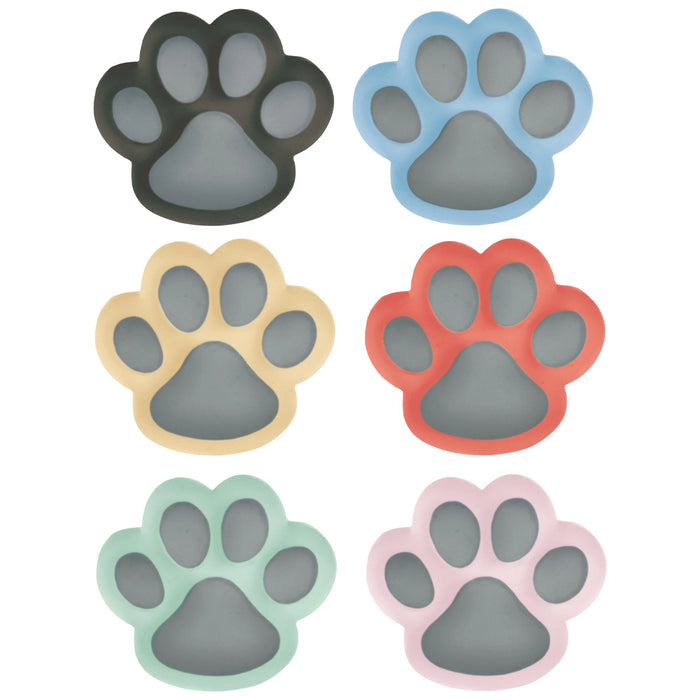 Pawsome Party Paw Shaped Crayons | 6 ct