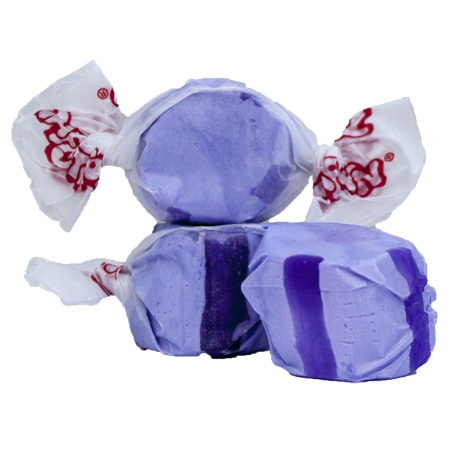 Love the taste of grape jelly? Or how about a glass of crisp grape juice? If so, try our world-famous Grape Saltwater Taffy! We are all about giving salt water taffy fans true-to-life flavors, and it's no different with our grape taffy. Bursting with a sweet and tart flavor that feels fresh off the vine, our taffy is a must-try for those who love grapes or any fruity candy. 