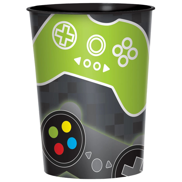 Level Up Plastic Party Favor Cup, 16 oz. | 1 ct