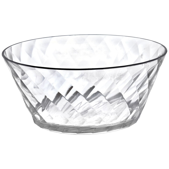 Diamond Cut Acrylic Large Bowl 119 oz | 1 ct