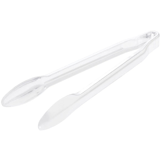 A white pair of 12 Inch Plastic Tongs.