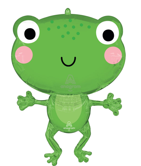 Happy Frog SuperShape Mylar Balloon, 22" x 29"