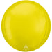 Orbz Balloon, 15" - Vibrant Yellow