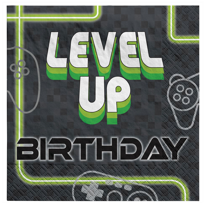 Level Up Luncheon Napkins | 16 ct