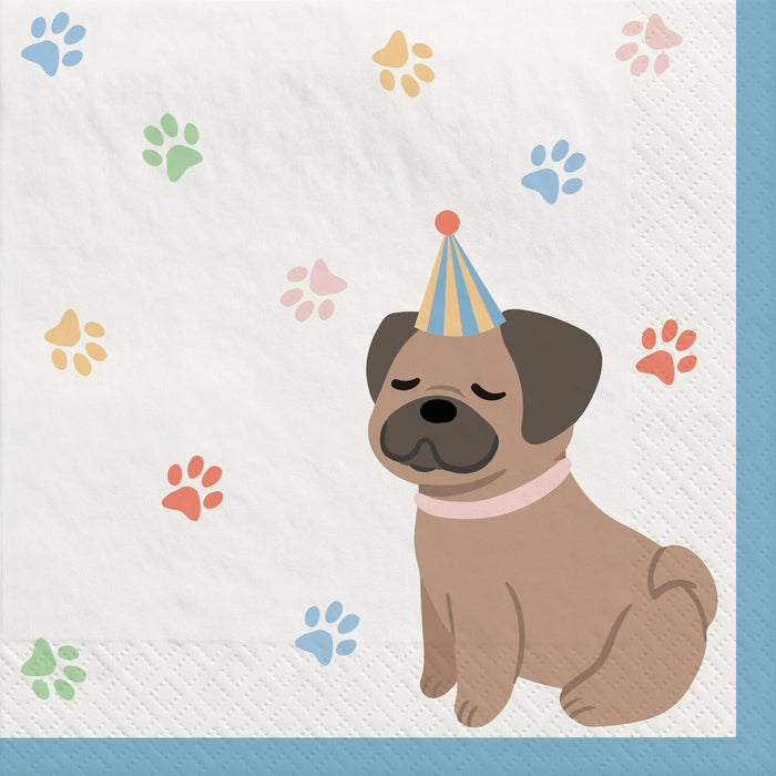 Pawsome Party Luncheon Napkins | 16 ct