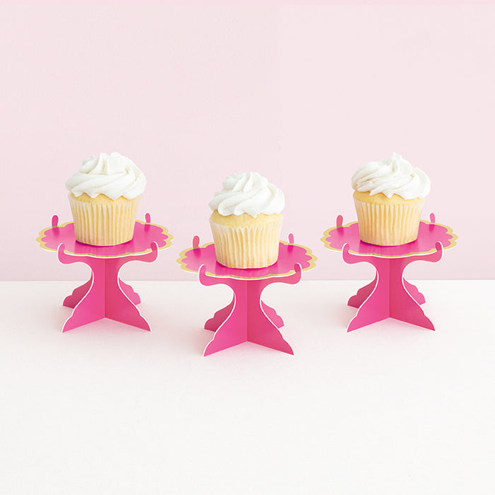 Valentine's Mini Cardboard Cupcake Stand | 3 ct