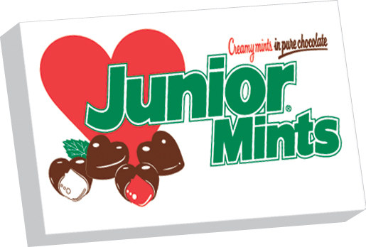 Valentine's Junior Mints Hearts Theater Box 3.5 Oz | 1 ct