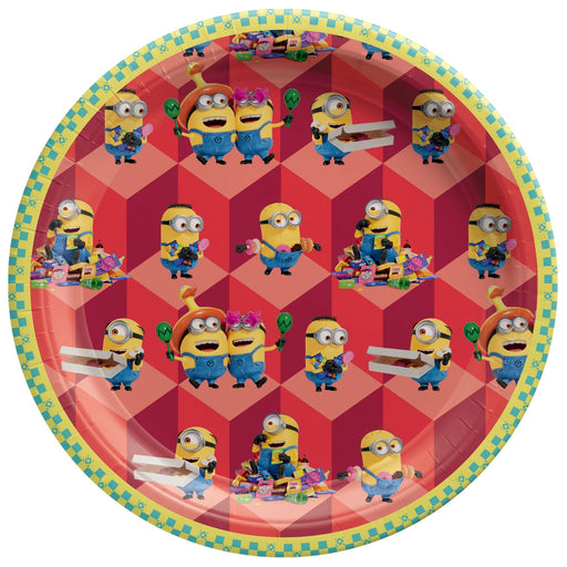 Despicable Me Paper Dessert Plates 7in | 8ct