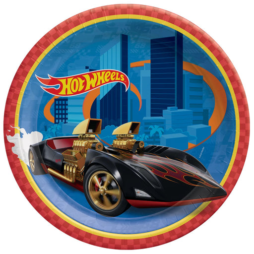 Hot Wheels Paper Plates 7"  | 8ct