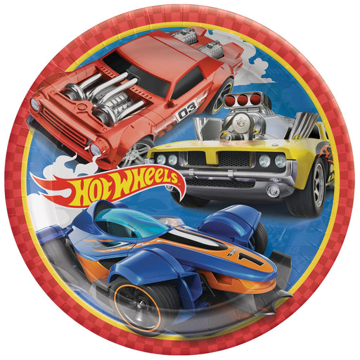 Hot Wheels Paper Plates 9" | 8ct