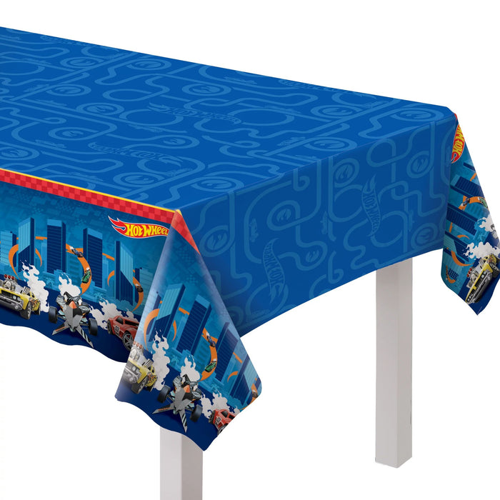 Hot Wheels Plastic Table Cover 54"x96" | 1ct