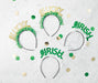 Celebrate St. Patrick's Day in style with our #Lucky & #Irish headbands! Each pack comes with 4 fun and festive headbands, perfect for adding some extra luck to your outfit. Show off your Irish spirit with these colorful and playful accessories.