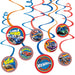 Hot Wheels Spiral Decorations | 12ct