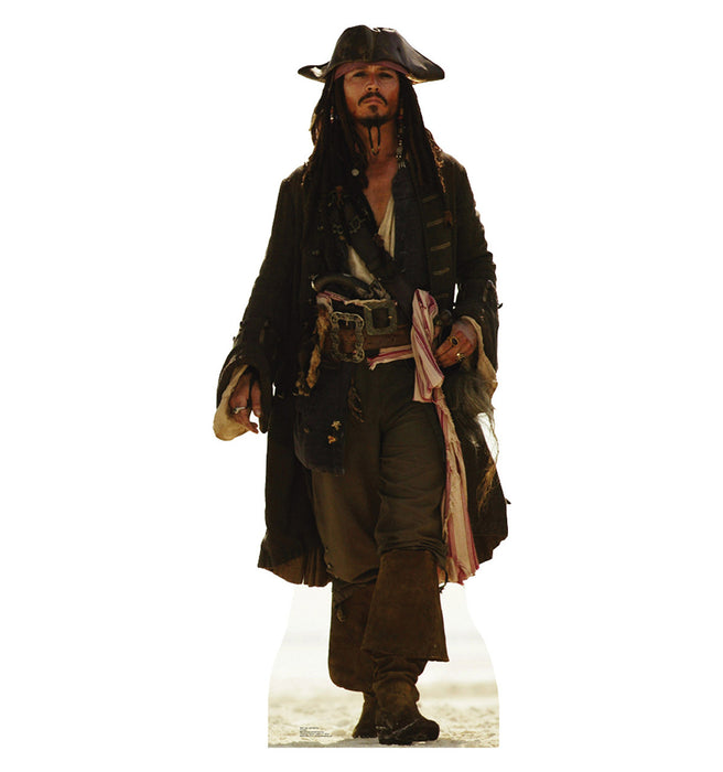 Captain Jack Sparrow No Sword Lifesize Standup *Made to order-please allow 10-14 days for processing*