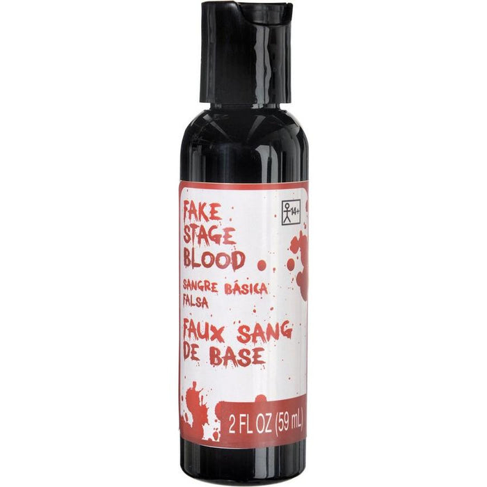 A 2 ounce bottle of Fake Stage Blood.