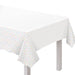 Spa Party Plastic Table Cover 54" x 96" | 1ct