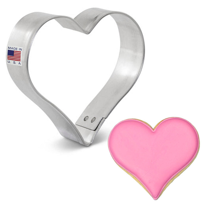 Valentine's Mini Heart Cookie Cutter 2" x 2 1/4" | 1 ct