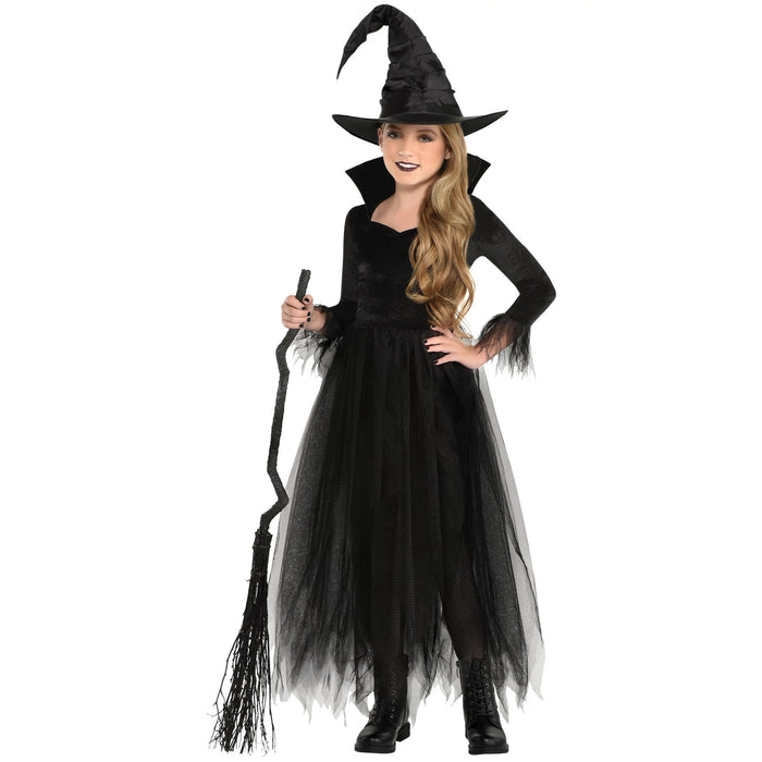 A women wearing an Enchanted Witch Costume.