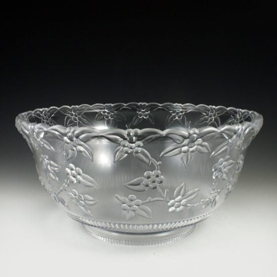 Crystalware Large Punch Bowl 8 or 12 qt | 1 ct