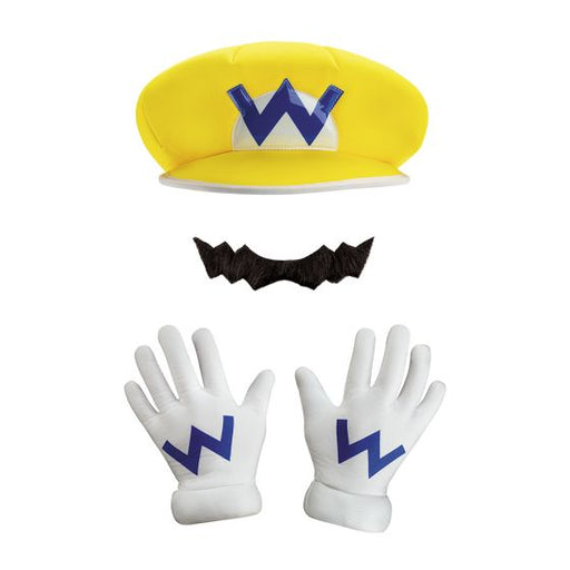 A Adult Super Mario Wario Costume Kit.