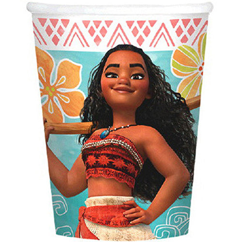 Moana Paper Cups 9oz | 8 ct