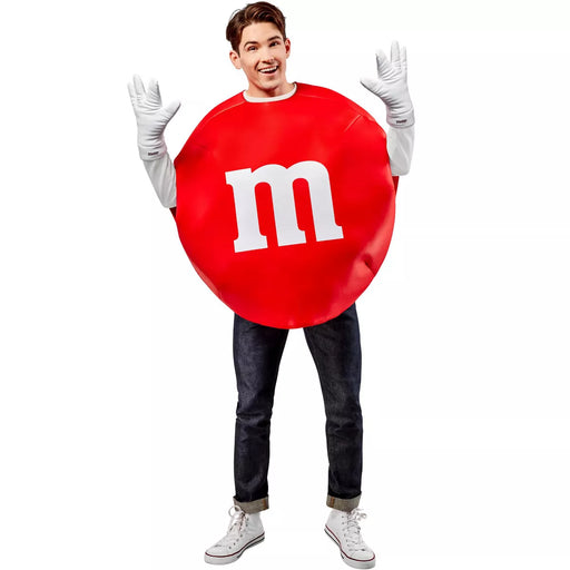 Halloween M&M's Red Adult Costume Standard | 1 ct