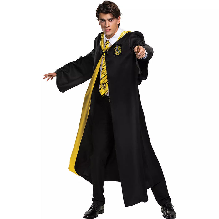 Featuring iconic house colors and designs, this robe is perfect for any fan to show they've got some serious Hogwarts pride!