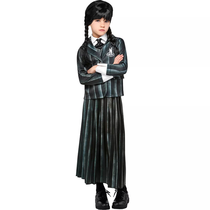 Halloween Wednesday Uniform Costume Child XL | 1 ct