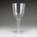 A 10 ounce Newbury Plastic Wine Glass.