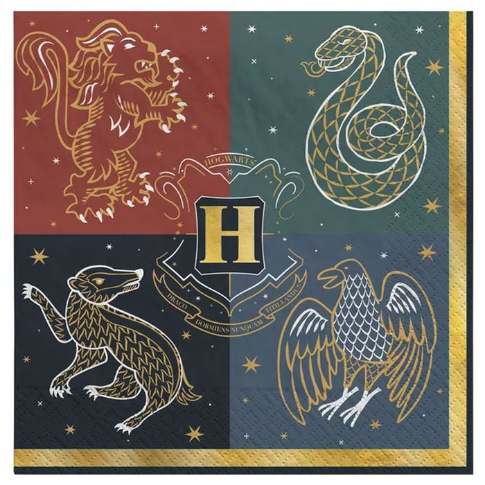 Harry Potter Hogwarts United Lunch Napkins | 16 ct