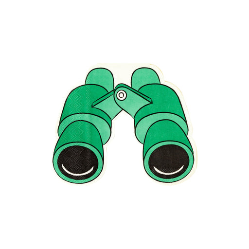 Safari Binoculars Shaped Napkins