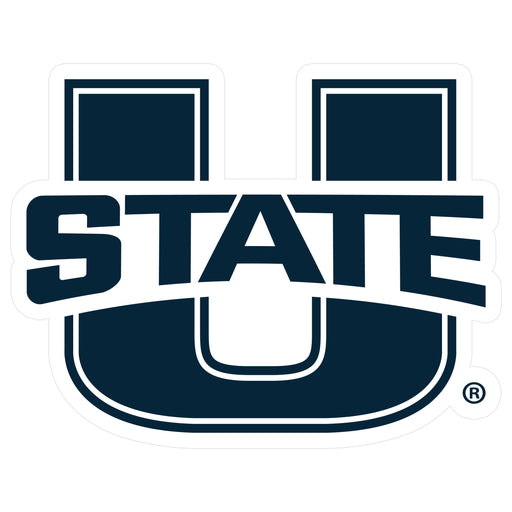 A Utah State Logo Sticker.