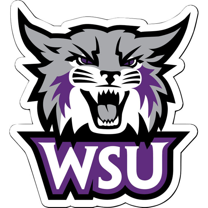 A 2 inch Weber State Logo Sticker.